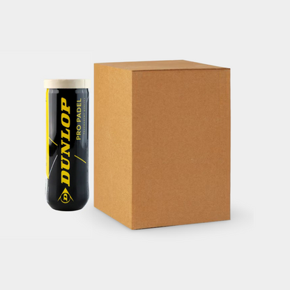 Dunlop Pro Padel Balls | Box of 24 Cans
